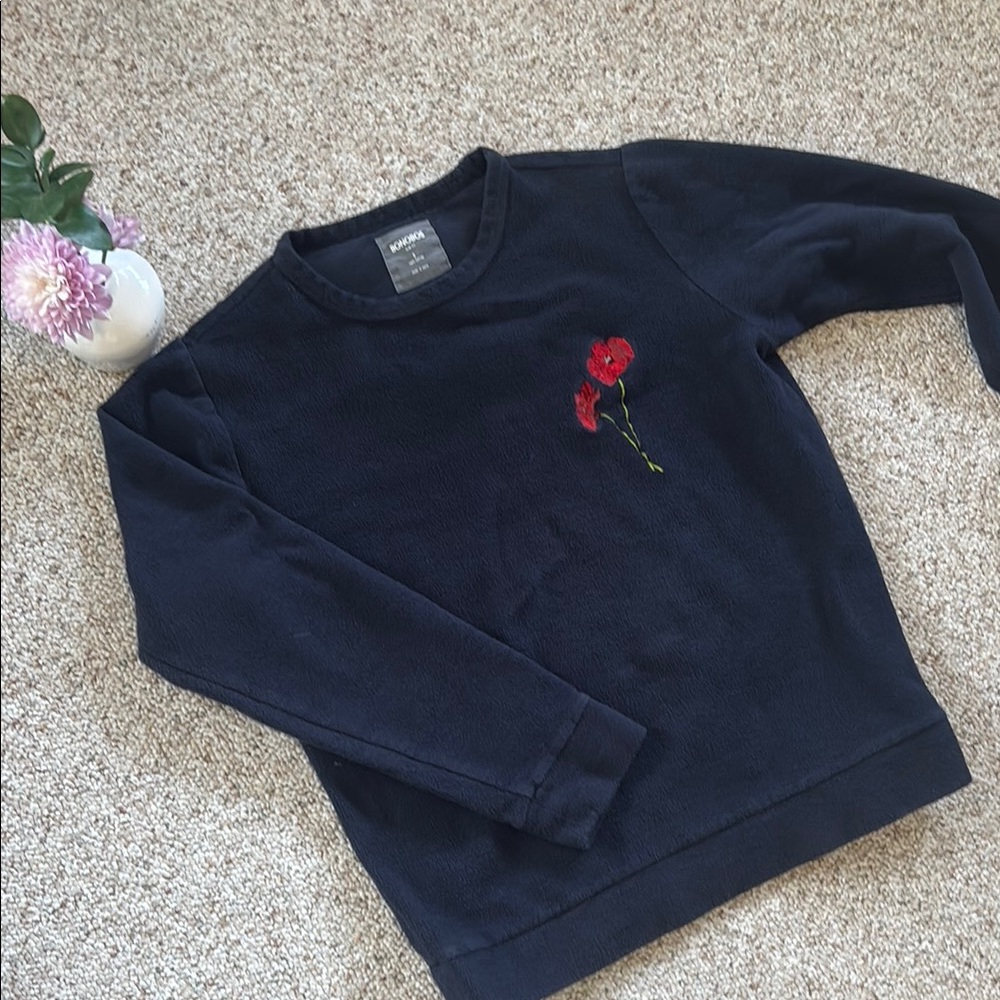 Bonobos Reverse Fleece Crew Neck Sweatshirt